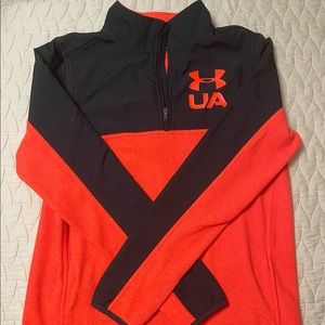 Youth XL Under Armor zip up fleece